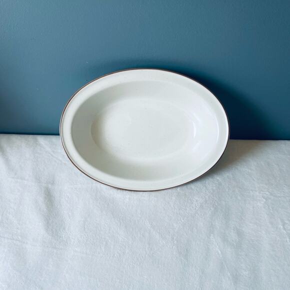 Vintage Autumn Collection Speckled Stoneware Serving Dish Bowl Cookware - Picture 3 of 12